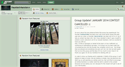 Desktop Screenshot of haunted-mansion.deviantart.com