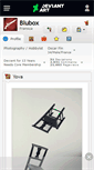 Mobile Screenshot of blubox.deviantart.com