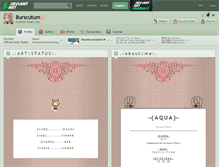 Tablet Screenshot of burscutum.deviantart.com