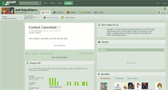 Desktop Screenshot of anti-rokushion.deviantart.com