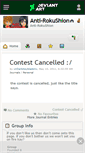 Mobile Screenshot of anti-rokushion.deviantart.com