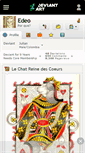 Mobile Screenshot of edeo.deviantart.com