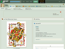 Tablet Screenshot of edeo.deviantart.com