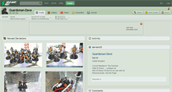Desktop Screenshot of guardsman-dave.deviantart.com