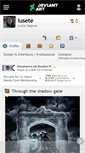 Mobile Screenshot of lusete.deviantart.com