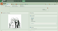 Desktop Screenshot of naruki.deviantart.com