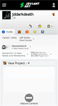 Mobile Screenshot of jddarkdeath.deviantart.com