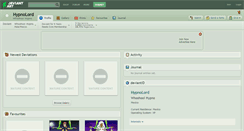 Desktop Screenshot of hypnolord.deviantart.com