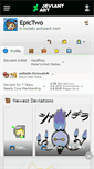 Mobile Screenshot of epictwo.deviantart.com