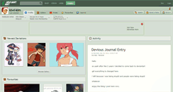 Desktop Screenshot of kiwi-kim.deviantart.com