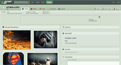 Desktop Screenshot of erhabia-co0ol.deviantart.com