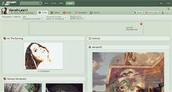 Desktop Screenshot of kawaii-lala13.deviantart.com