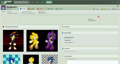 Desktop Screenshot of metalbru01.deviantart.com