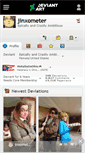 Mobile Screenshot of jinxometer.deviantart.com