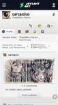 Mobile Screenshot of carcassius.deviantart.com