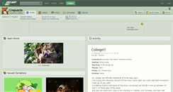 Desktop Screenshot of crepusclo.deviantart.com