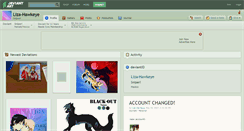 Desktop Screenshot of liza-hawkeye.deviantart.com