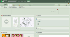 Desktop Screenshot of crobli.deviantart.com