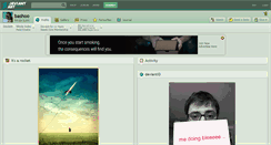 Desktop Screenshot of bashoo.deviantart.com