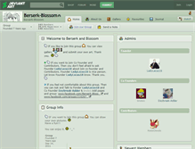 Tablet Screenshot of berserk-blossom.deviantart.com