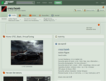 Tablet Screenshot of crazy3azeb.deviantart.com