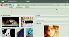 Desktop Screenshot of mamzell-diddi.deviantart.com