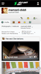 Mobile Screenshot of mamzell-diddi.deviantart.com