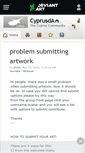 Mobile Screenshot of cyprusda.deviantart.com