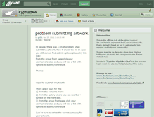 Tablet Screenshot of cyprusda.deviantart.com