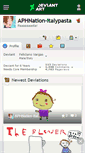 Mobile Screenshot of aphnation-italypasta.deviantart.com