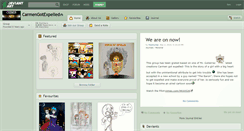 Desktop Screenshot of carmengotexpelled.deviantart.com