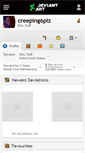 Mobile Screenshot of creeping6plz.deviantart.com