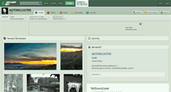 Desktop Screenshot of motorscooter.deviantart.com