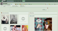 Desktop Screenshot of devillass.deviantart.com