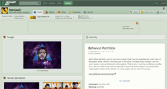 Desktop Screenshot of itsinusall.deviantart.com
