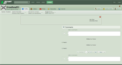 Desktop Screenshot of dreadhead93.deviantart.com
