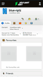 Mobile Screenshot of blue-nplz.deviantart.com