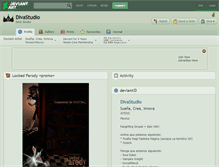 Tablet Screenshot of divastudio.deviantart.com