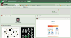 Desktop Screenshot of maharl.deviantart.com