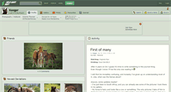 Desktop Screenshot of keeger.deviantart.com