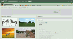 Desktop Screenshot of musicislove0123.deviantart.com