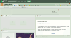 Desktop Screenshot of mandyandmike.deviantart.com