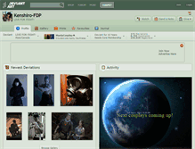 Tablet Screenshot of kenshiro-fdp.deviantart.com