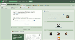 Desktop Screenshot of marianastrenchfans.deviantart.com