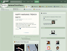 Tablet Screenshot of marianastrenchfans.deviantart.com