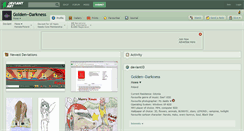 Desktop Screenshot of golden--darkness.deviantart.com