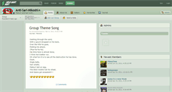 Desktop Screenshot of anti-sari-mikoshi.deviantart.com