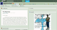 Desktop Screenshot of angelicdemonslayer.deviantart.com