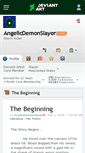 Mobile Screenshot of angelicdemonslayer.deviantart.com