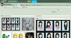 Desktop Screenshot of animerules44.deviantart.com